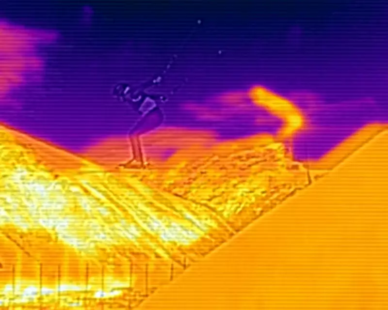Getty Images Photographers Use Thermal Cameras for Poetic 2026 Winter Olympics Art