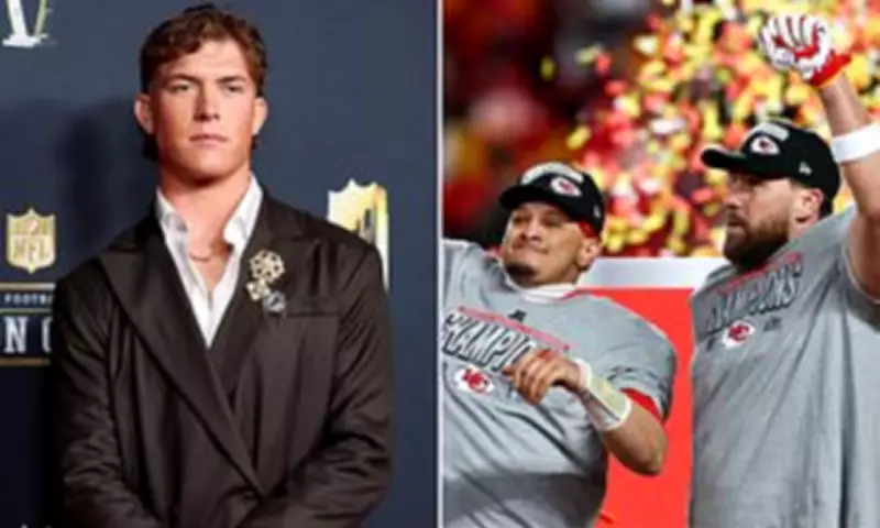 Giants QB Jaxson Dart Seeks Advice from Mahomes and Kelce on New Coach Matt Nagy