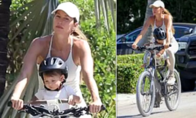 Gisele Bundchen Enjoys Peaceful Bike Ride with Baby Amid Quiet New Life