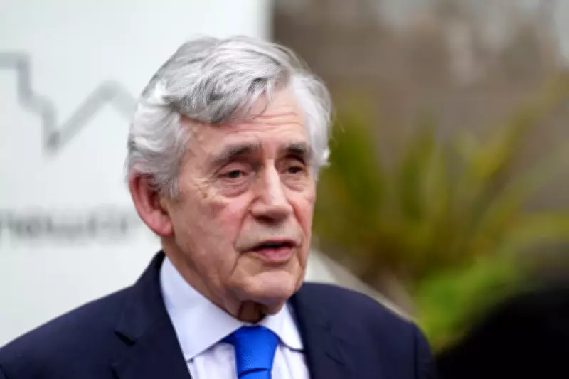 Gordon Brown Warns Reform UK Will Force Return to 'Tory Poverty Years'
