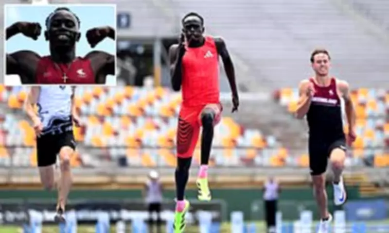 Gout Gout Ties Australian Home Soil Record with Blazing 10.00-Second 100m Sprint