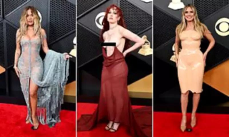 Grammys 2026 Red Carpet: Nearly-Nude Looks Dominate as Stars Channel Bianca Censori