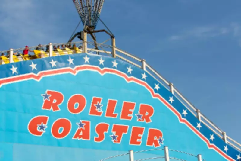 Great Yarmouth's Wooden Scenic Railway Stands as UK's Last Remaining Rollercoaster