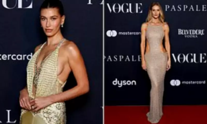Hailey Bieber and Stars Shine at Vogue Australia's Inaugural Summer Ball in Sydney