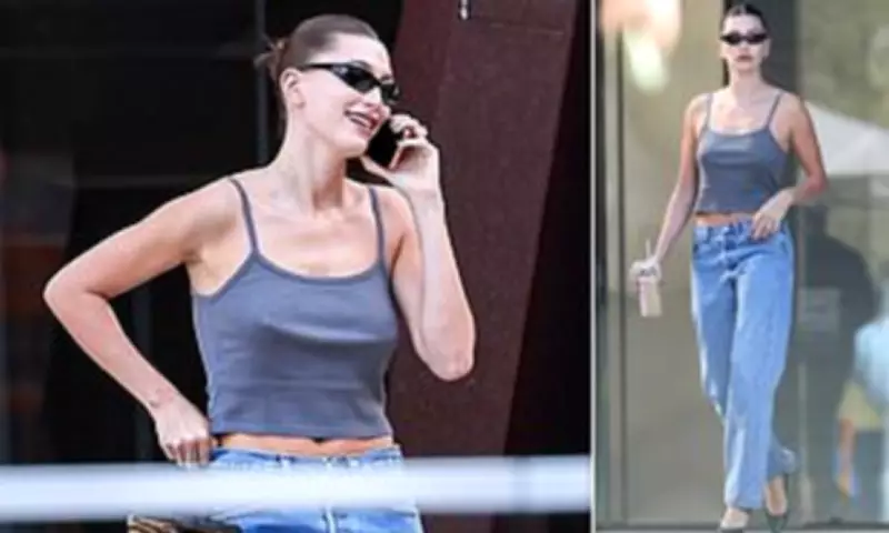 Hailey Bieber Steps Out in LA After Justin's Grammy Disappointment