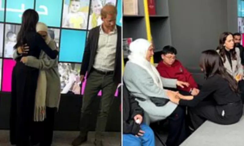 Harry and Meghan Comfort Young Cancer Patients in Emotional Jordan Hospital Visit