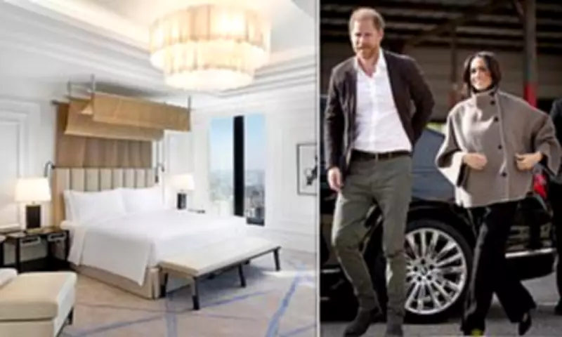 Harry and Meghan Stay in William's Favourite £3,000-a-Night Jordan Suite