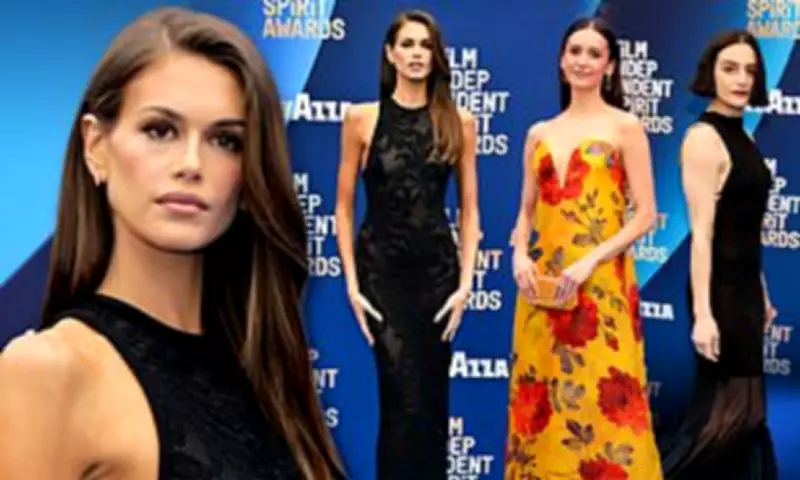 Hollywood Glamour at 41st Film Independent Spirit Awards Red Carpet