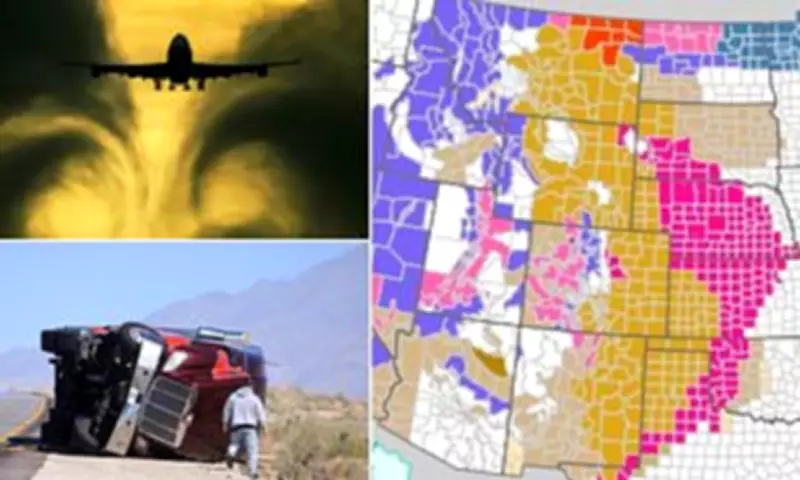 Hurricane-Force Winds and Blizzards Wreak Havoc Across US, Disrupting Travel