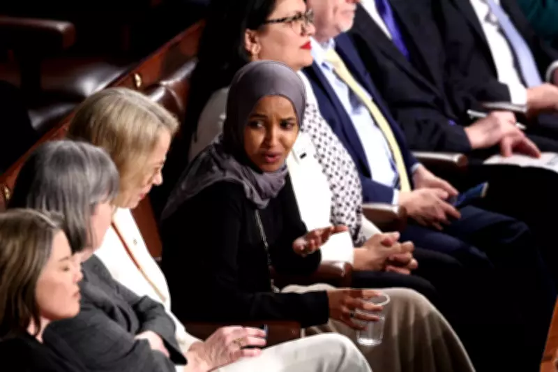 Ilhan Omar's Guest Arrested at Trump's State of the Union for Standing