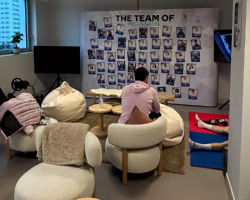 Inside Team GB's Milan Winter Olympics Base: F1 Simulators and 5,000 Tea Bags