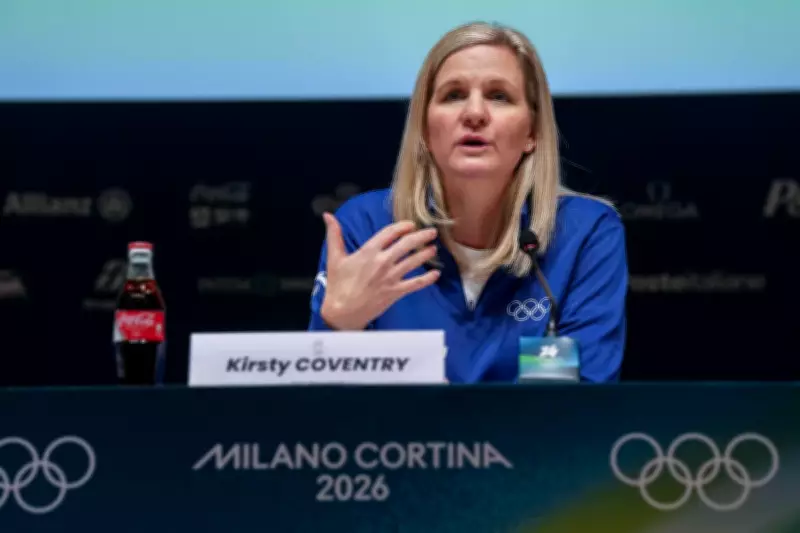 IOC President Kirsty Coventry's Emotional Reaction to Ukrainian Athlete Ban