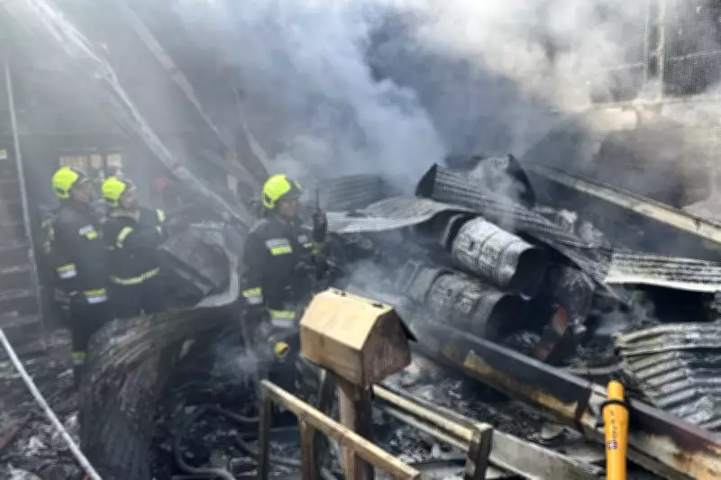 Iranian Military Helicopter Crashes into Central Market, Killing at Least Four