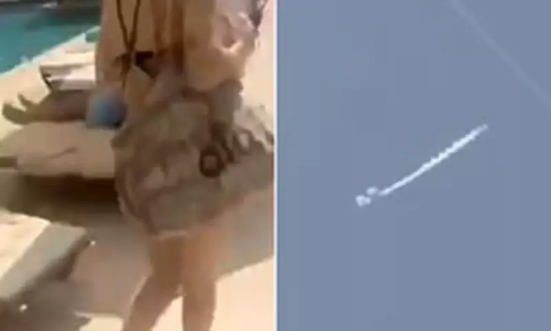Iranian Missiles Intercepted Over Dubai as Western Tourists Watch from Poolside