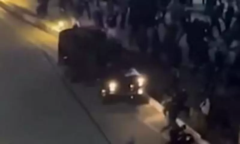 Iranian Regime Truck Rams Protesters in Ardabil as US-Iran Talks Loom