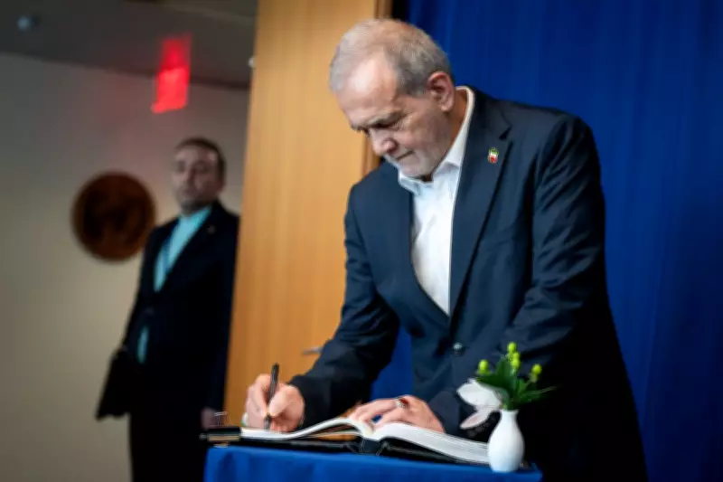 Iran's President Issues Apology for Deadly Protest Crackdown That Killed Thousands