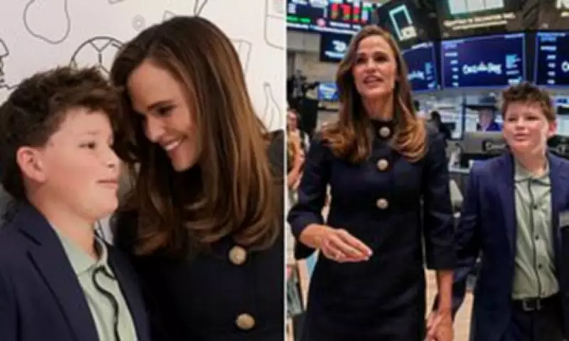 Jennifer Garner Rings NYSE Bell with Son at $845M Baby Food IPO