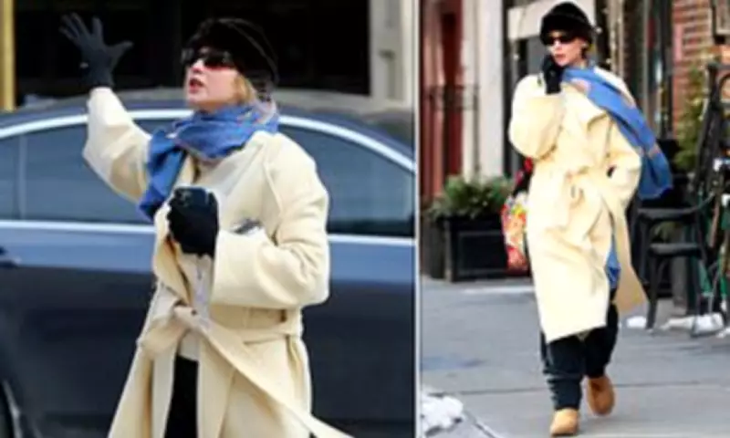 Jennifer Lawrence's Taxi Snub in Snowy New York Sparks Frustration