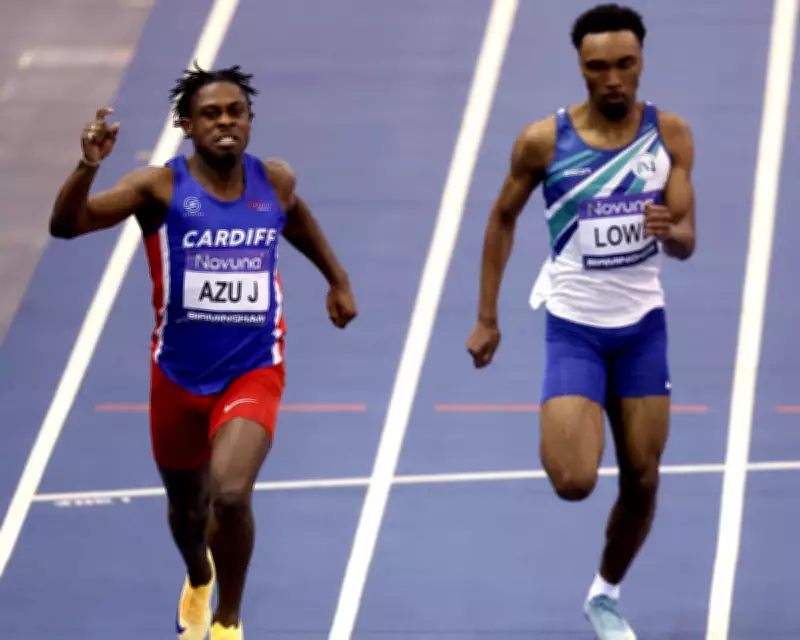 Jeremiah Azu Secures Sprint Double at UK Indoor Championships in Birmingham