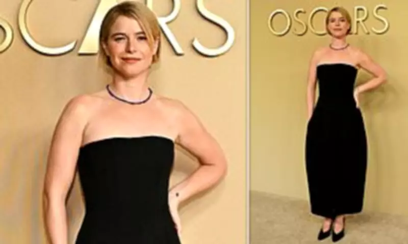 Jessie Buckley Shines at Oscars Luncheon Ahead of Best Actress Nomination