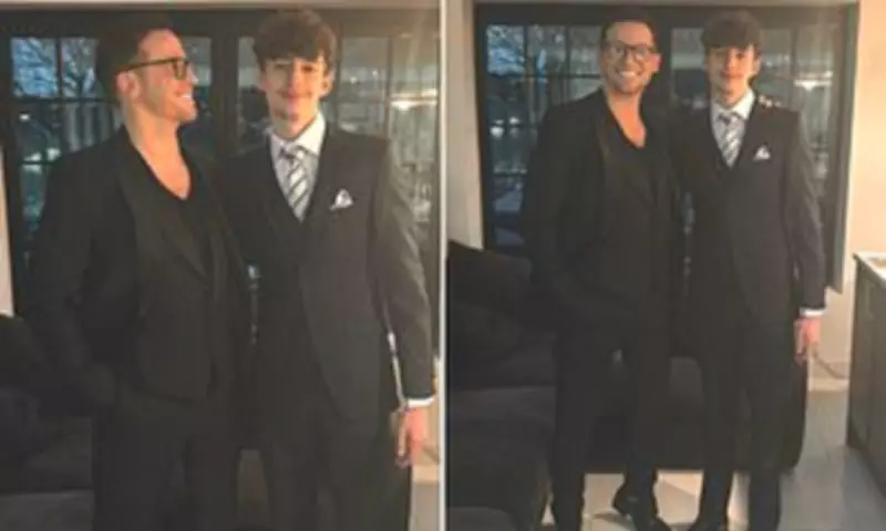 Joe Swash's Tiptoe Prank with Stepson Zach Delights Fans at TV Awards