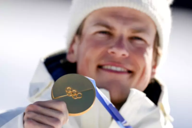 Johannes Klaebo Ties Historic Winter Olympics Gold Medal Record