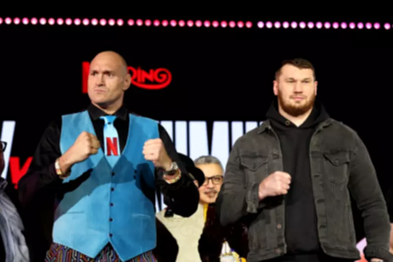 John Fury's Outburst at Carl Froch Highlights Chaotic Tyson Fury Press Conference