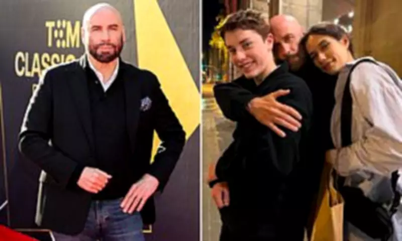 John Travolta Shares Heartwarming Family Photo with Children on Instagram