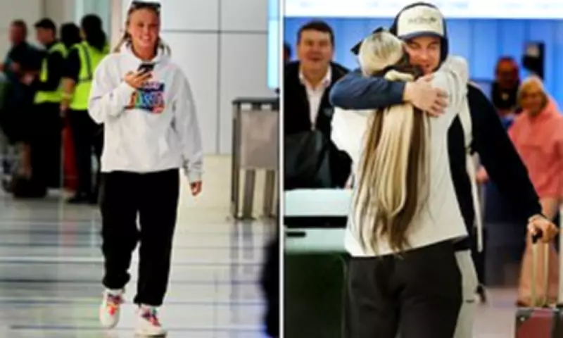 JoJo Siwa Reunites with Chris Hughes at LAX Ahead of Anniversary