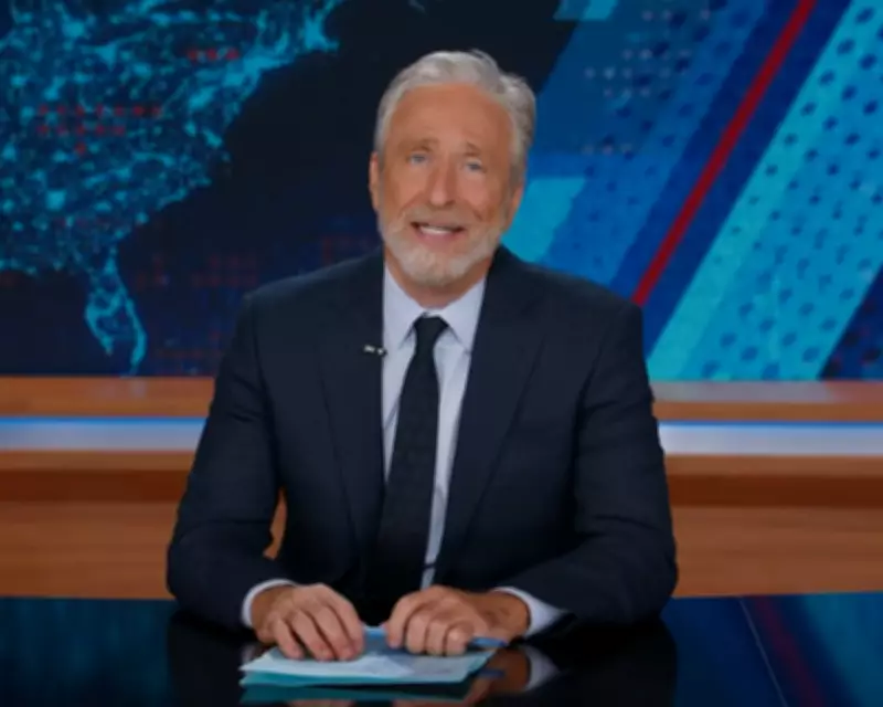 Jon Stewart Mocks Politicisation of US Hockey Win and Trump Tariffs Ruling