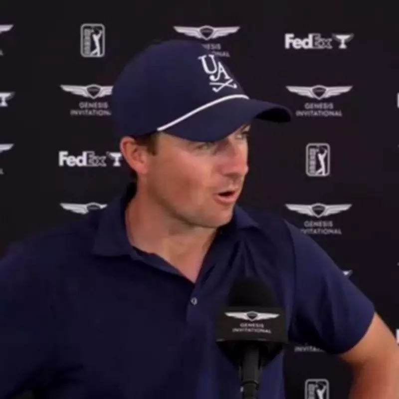 Jordan Spieth Stunned Mid-Interview by Rory McIlroy's Bunker Shot