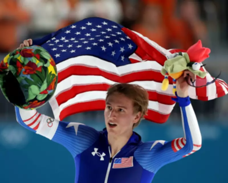 Jordan Stolz Shatters Olympic 1000m Record in Gold Medal Triumph
