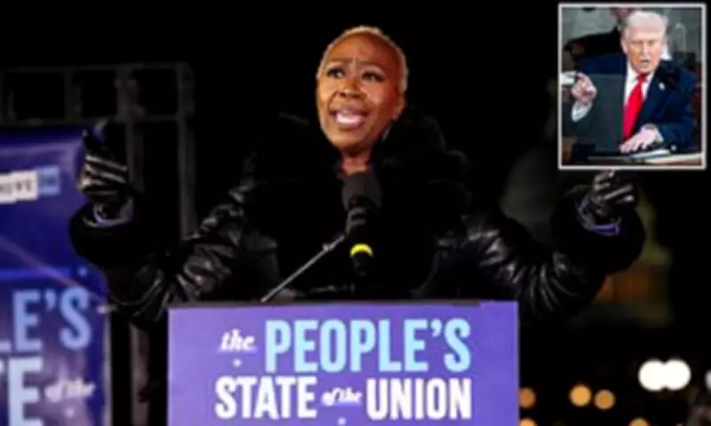 Joy Reid Confronts Heckler at Anti-Trump Rally During State of the Union Address