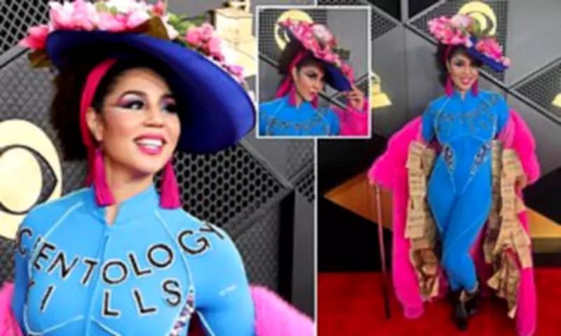 Joy Villa's Grammys Protest: Singer's Bold Anti-Scientology Fashion Statement