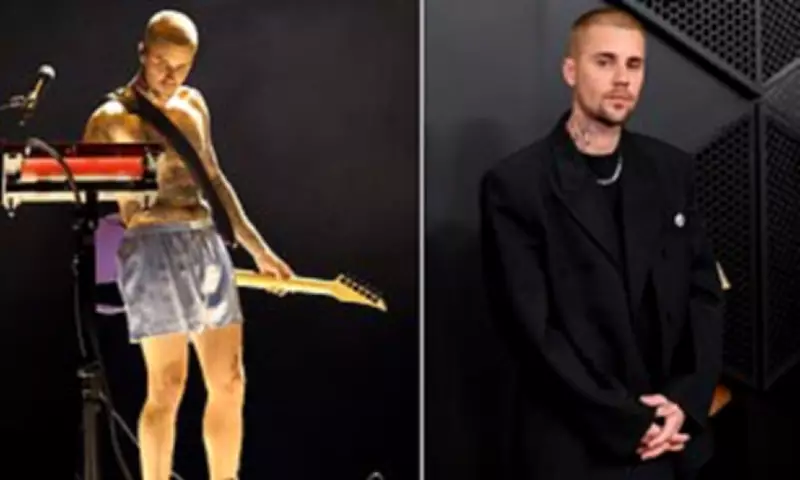 Justin Bieber's Unplanned Shirtless Grammys Performance Sparks Fan Theories
