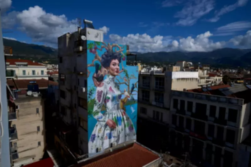 Kalamata's Maria Callas Mural Wins Global 'Best Mural' Award