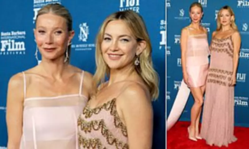 Kate Hudson Honored at Santa Barbara Film Festival by Gwyneth Paltrow