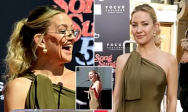 Kate Hudson Honors Producer John Davis at Hollywood Handprint Ceremony