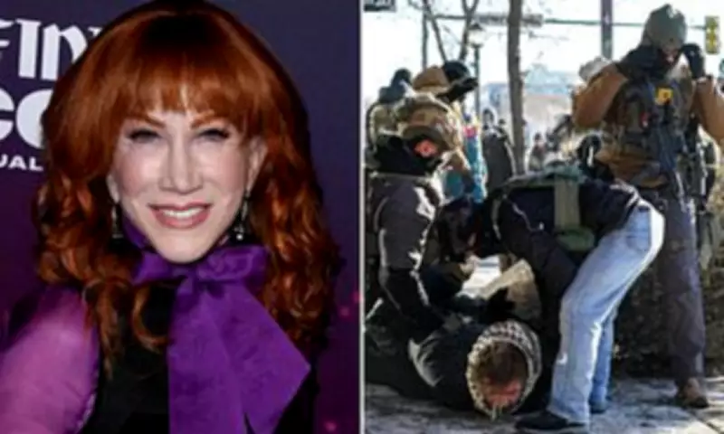 Kathy Griffin Criticises Driver Over ICE Raid News Avoidance