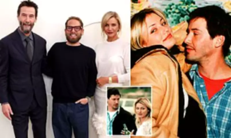 Keanu Reeves and Cameron Diaz Reunite at Apple Event After Decades