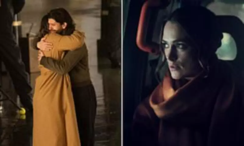Keira Knightley and Ben Whishaw Film Emotional Black Doves Season 2 Scene in London