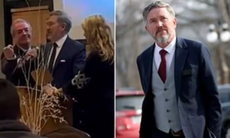 Kentucky Congressman's Mic Snatched Mid-Speech at GOP Event