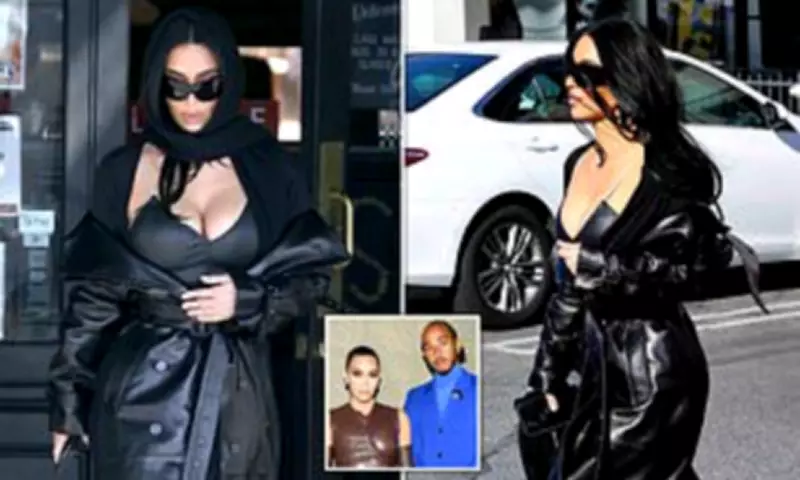 Kim Kardashian Returns to US After European Jaunt with Lewis Hamilton