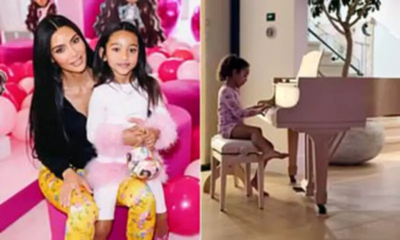 Kim Kardashian Reveals Daughter Chicago's Piano Talent Amid North's Music Debut