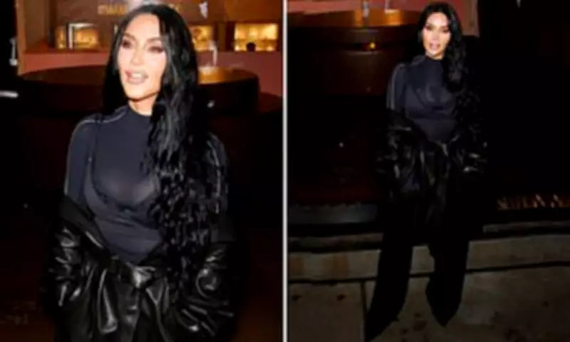 Kim Kardashian Unveils NikeSKIMS Rift Mesh at Surprise London Selfridges Event