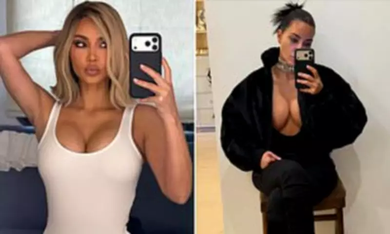 Kim Kardashian's Busty Instagram Post Coincides with Daughter North's Music Deal