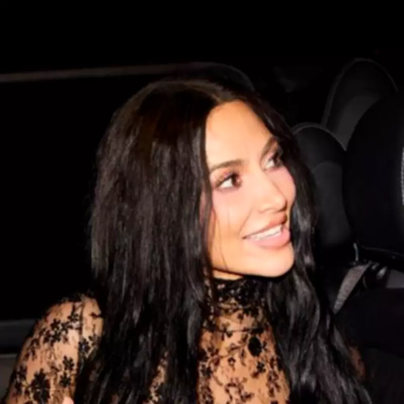 Kim Kardashian's Lace Bodysuit Stirs Romance Rumours with Lewis Hamilton