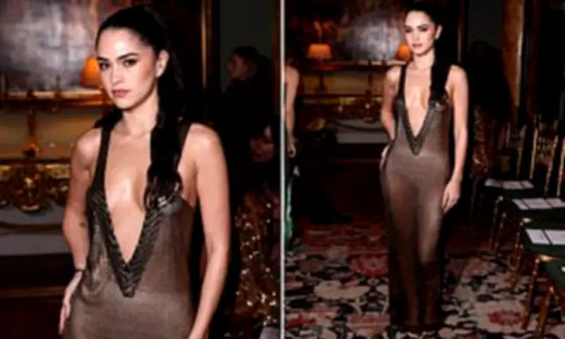 Kim Turnbull Commands Attention at London Fashion Week Amid Beckham Family Drama