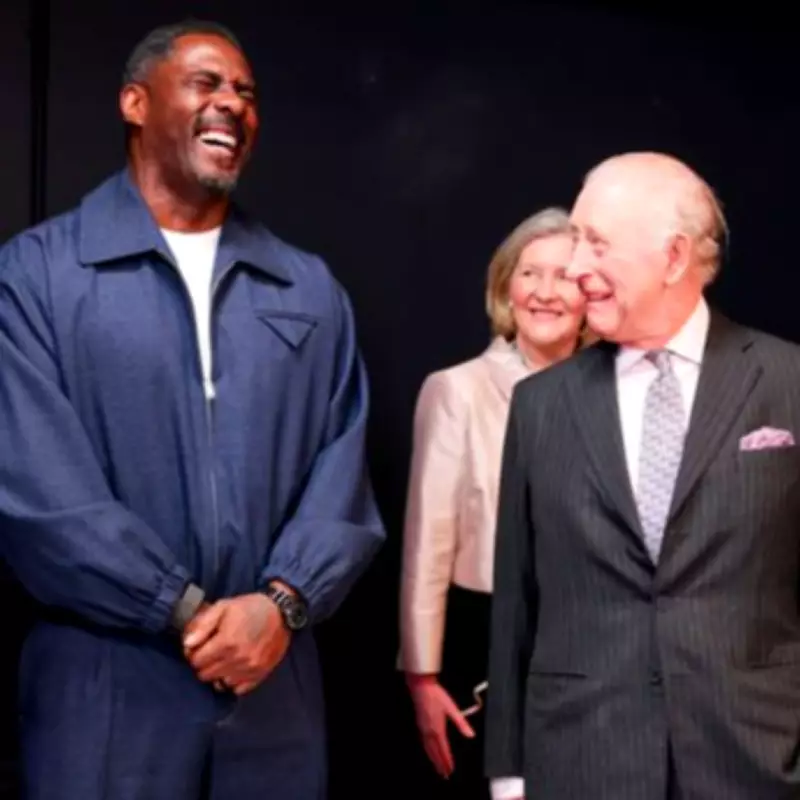 King Charles Declines Idris Elba's On-Camera Improv Request During College Visit