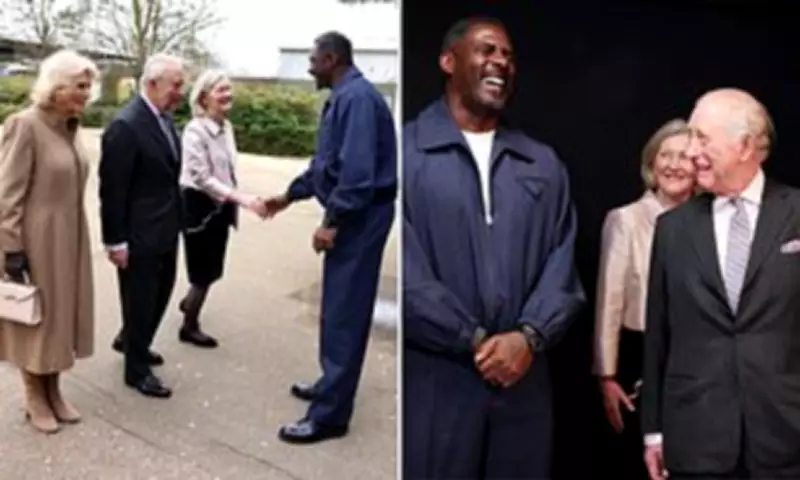 King Charles Hails Sir Idris Elba as 'Real Inspiration' During College Visit